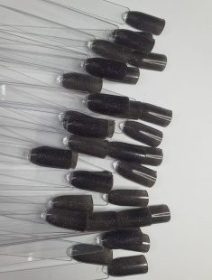 10g - Acrylic Powder - Glitter - Black